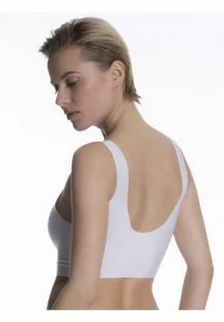 Neu ???? Sloggi Zero Feel Bustier, Bügellos, Nahtlos, Atmungsaktiv, Für Damen WHITE ???? -Wonderbra Shop unnamed file 1191