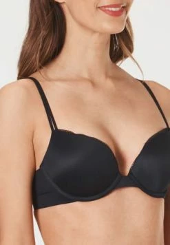 Coupon ???? Calvin Klein Push-up-BH, Bügel, Picots, Für Damen Schwarz ???? -Wonderbra Shop unnamed file 1245