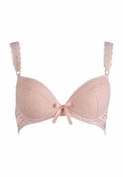 Neu ???? Aubade Push-Up-BH, Uni, Für Damen Biscuit ????