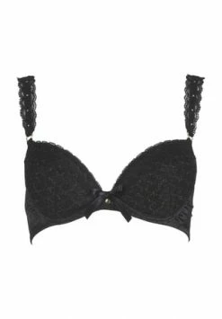 Neu 🎁 Aubade Push-Up-BH, Uni, Für Damen Schwarz 😀