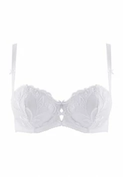 Auslauf ⌛ Aubade Damen Balconette-BH Au Bal De Flore Blanc ✨