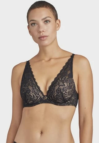 Triangel-BH, Spitze, blickdicht, für Damen Billig ???? Aubade Triangel-BH, Spitze, Blickdicht, Für Damen NOIR ???? -Wonderbra Shop unnamed file 1436