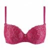 Auslauf ???? Aubade Rosessence Bügel-BH, Balconette, Spitze, Anhänger, Für Damen FUCHSIA ????