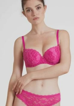Auslauf ???? Aubade Rosessence Bügel-BH, Balconette, Spitze, Anhänger, Für Damen FUCHSIA ???? -Wonderbra Shop unnamed file 1489