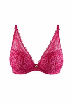 Am billigsten ❤️ Aubade Damen Schal Push-Up BH Rosessence Fuchsia 🎉