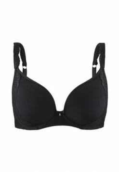 Rabatt ???? Aubade IK Sweetessence Spacer BH, Spitze, Schleife, Für Damen NOIR ????