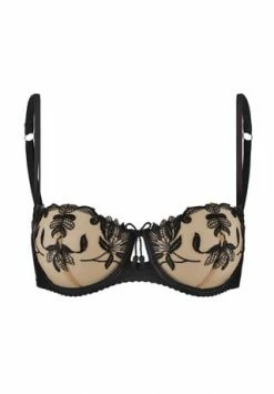 Schlussverkauf 😉 Aubade Damen Balconette-BH Lovessence Schwarz 🎉