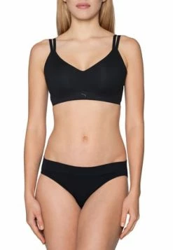 Auslauf ???? PUMA® Medium Support Active Bustier, Doppelträger, Für Damen 001 BLACK ???? -Wonderbra Shop unnamed file 1664