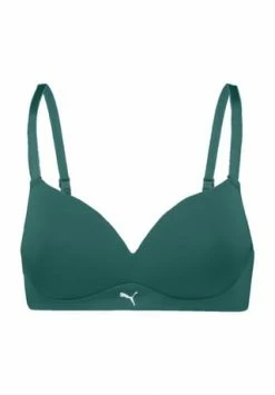 Bestes Angebot ✨ PUMA® Sport-BH, Logoprint, Für Damen 010 VARSITY GREEN ????