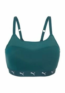 Bestes Angebot ???? PUMA® Bustier, Unterbrustband, Für Damen 002 VARSITY GREEN ????