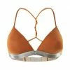 Budget ???? EMPORIO ARMANI Damen Bustier - Softschale, Bügellos, Triangle Bra, BH, Stretch Orange ????