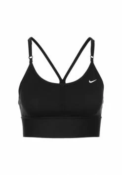 Coupon ???? NIKE PERFORMANCE Indy Dri-FIT Sport-BH Damen Schwarz/ Weiß ????
