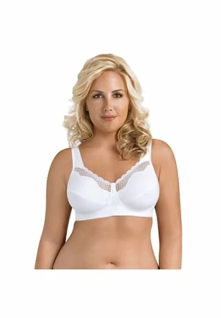 Soft Cup Baumwoll-BH mit Spitze BH ohne Bügel Bester Verkauf ???? Exquisite® FORM Soft Cup Baumwoll-BH Mit Spitze BH Ohne Bügel Weiß (WH) ???? -Wonderbra Shop unnamed file 1787