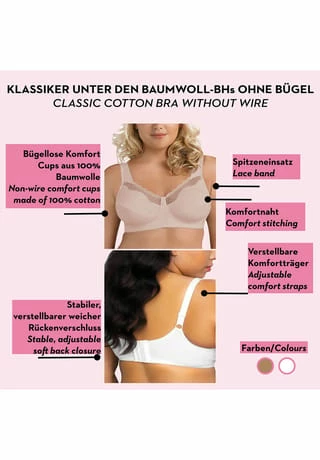 Soft Cup Baumwoll-BH mit Spitze BH ohne Bügel Bester Verkauf ???? Exquisite® FORM Soft Cup Baumwoll-BH Mit Spitze BH Ohne Bügel Weiß (WH) ???? -Wonderbra Shop unnamed file 1790