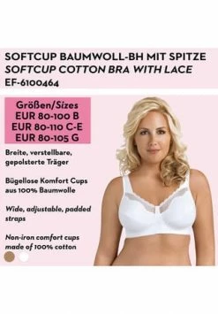 Bester Verkauf ???? Exquisite® FORM Soft Cup Baumwoll-BH Mit Spitze BH Ohne Bügel Weiß (WH) ???? 9 Bester Verkauf ???? Exquisite® FORM Soft Cup Baumwoll-BH Mit Spitze BH Ohne Bügel Weiß (WH) ???? -Wonderbra Shop unnamed file 1791