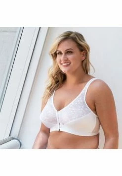 Brandneu ⌛ Exquisite® FORM Vorderverschluss BH Mit Stützeffekt Und Spitze Weiß (WH) ✨ -Wonderbra Shop unnamed file 1802