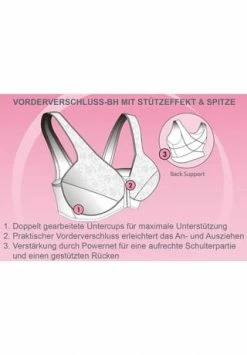Brandneu ⌛ Exquisite® FORM Vorderverschluss BH Mit Stützeffekt Und Spitze Weiß (WH) ✨ -Wonderbra Shop unnamed file 1804