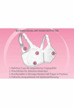 Beste Bewertungen von ❤️ Exquisite® FORM BH Ohne Bügel Mit Komfortfutter Weiß (WH) ???? -Wonderbra Shop unnamed file 1821