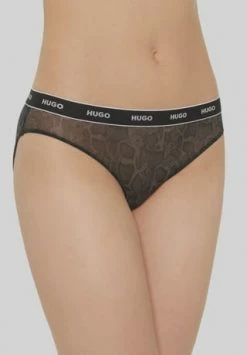 Großhandel ???? HUGO Python Slip, Semitransparent, Animal-Muster, Logo-Bund, Für Damen 340 OPEN GREEN ✔️ -Wonderbra Shop unnamed file 1847