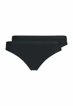 Blitzangebot 🤩 SKINY® Pure Nudity String, 2er Pack, Mikrofaser, Für Damen 7665 BLACK 😉