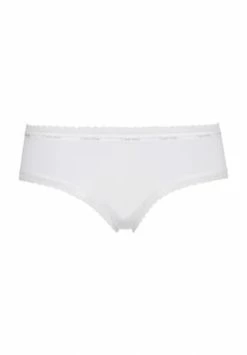 Budget ???? Calvin Klein Bottoms Up Refresh Hipster, Spitze, Logobund, , Für Damen 100 WHITE ⭐
