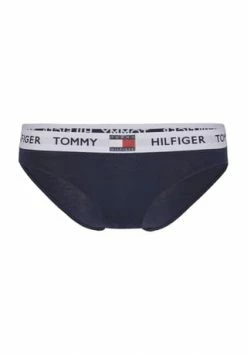 Schlussverkauf 👍 TOMMY HILFIGER Tommy 85 CTN Slip, Logo-Bund, Für Damen CHS BLUE 🧨