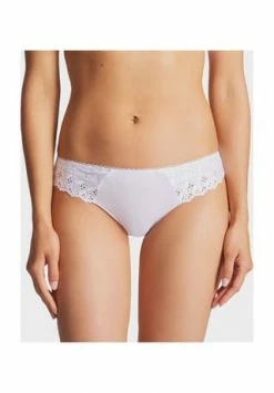 Budget ???? Aubade Bahia & Moi String, Stickerei, Französische Borte, Für Damen BLAN ????