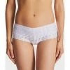 Rabatt ???? Aubade Brazilian Slip, Spitze, Schnürung, Für Damen BLANC ????