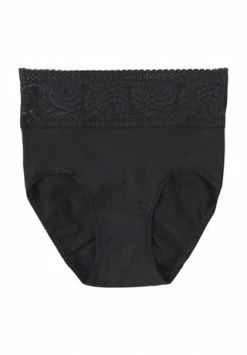 Neu ⌛ SYLVIA SPEIDEL. Allegra Shape-Slip, Blickdicht, Uni, Für Damen SCHWARZ ????