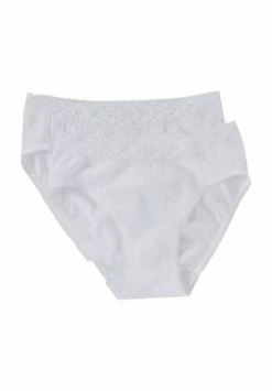 Brandneu ???? SYLVIA SPEIDEL. Soraya Slip, 2er-Pack, Spitze, Für Damen Weiß ???? -Wonderbra Shop unnamed file 2525