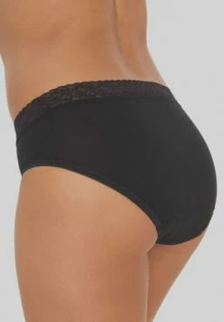 Bestpreis ❤️ SYLVIA SPEIDEL. Soraya Slip, 2er-Pack, Spitze, Für Damen Schwarz ???? -Wonderbra Shop unnamed file 2536