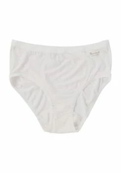 Aktion ✨ SYLVIA SPEIDEL. Midi-Slip "Swenja", Jersey, Elastische Einfassungen, Uni, Für Damen Elfenbein 👍