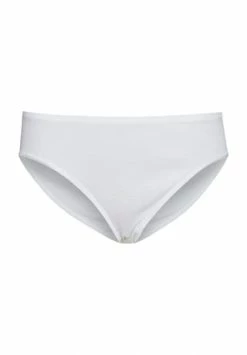 Aktion 💯 SYLVIA SPEIDEL. 👙 Bikinislip, Baumwolle, Uni, Für Damen 100 WEISS ✨