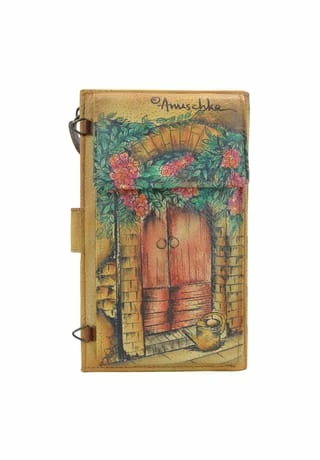 Brieftasche Vintage Bike (handbemaltes Leder) Blitzangebot ???? ANUSCHKA Brieftasche Vintage Bike (handbemaltes Leder) Mehrfarbig ???? -Wonderbra Shop unnamed file 556