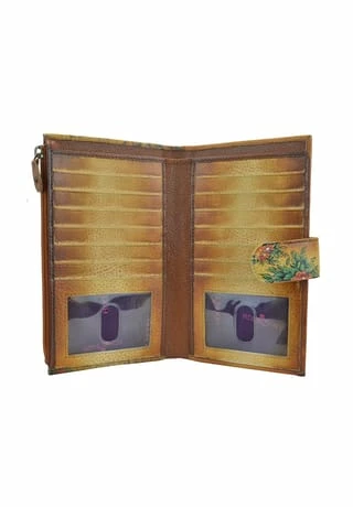 Brieftasche Vintage Bike (handbemaltes Leder) Blitzangebot ???? ANUSCHKA Brieftasche Vintage Bike (handbemaltes Leder) Mehrfarbig ???? -Wonderbra Shop unnamed file 557