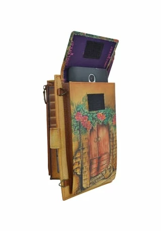 Brieftasche Vintage Bike (handbemaltes Leder) Blitzangebot ???? ANUSCHKA Brieftasche Vintage Bike (handbemaltes Leder) Mehrfarbig ???? -Wonderbra Shop unnamed file 558