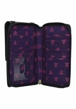 Bestpreis ⌛ ANUSCHKA Brieftasche Hummingbird Black (Handbemalt Leder) Mehrfarbig ✔️ -Wonderbra Shop unnamed file 585