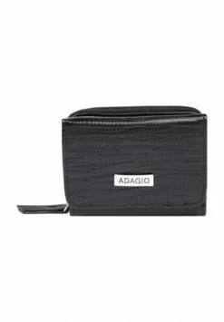 Bestpreis ❤️ Adagio Geldbörse, Querformat, Für Damen Schwarz ❤️