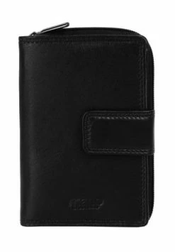 Großhandel 🤩 Mano Geldbörse , Echt Leder Schwarz 🔥