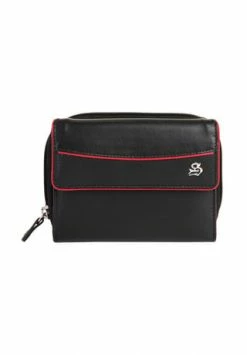 Aktion 😀 SZUNA Geldbörse , Echt Leder Rot 😉