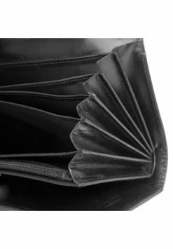 Auslauf ✔️ BAGAN Geldbörse , Echt Leder Schwarz ???? -Wonderbra Shop unnamed file 815