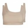 Angebote 🎉 SKINY® Every Day In Micro Essentials Bustier, 2er-Pack, Für Damen Nude ✨