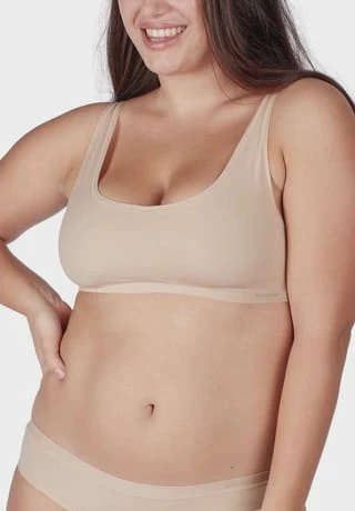 Angebote 🎉 SKINY® Every Day In Micro Essentials Bustier, 2er-Pack, Für Damen Nude ✨ – Bild 3